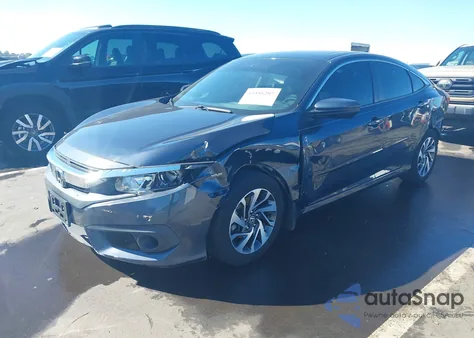 2018 Honda Civic Ex from USA, damaged, VIN 19XFC2F81JE002486